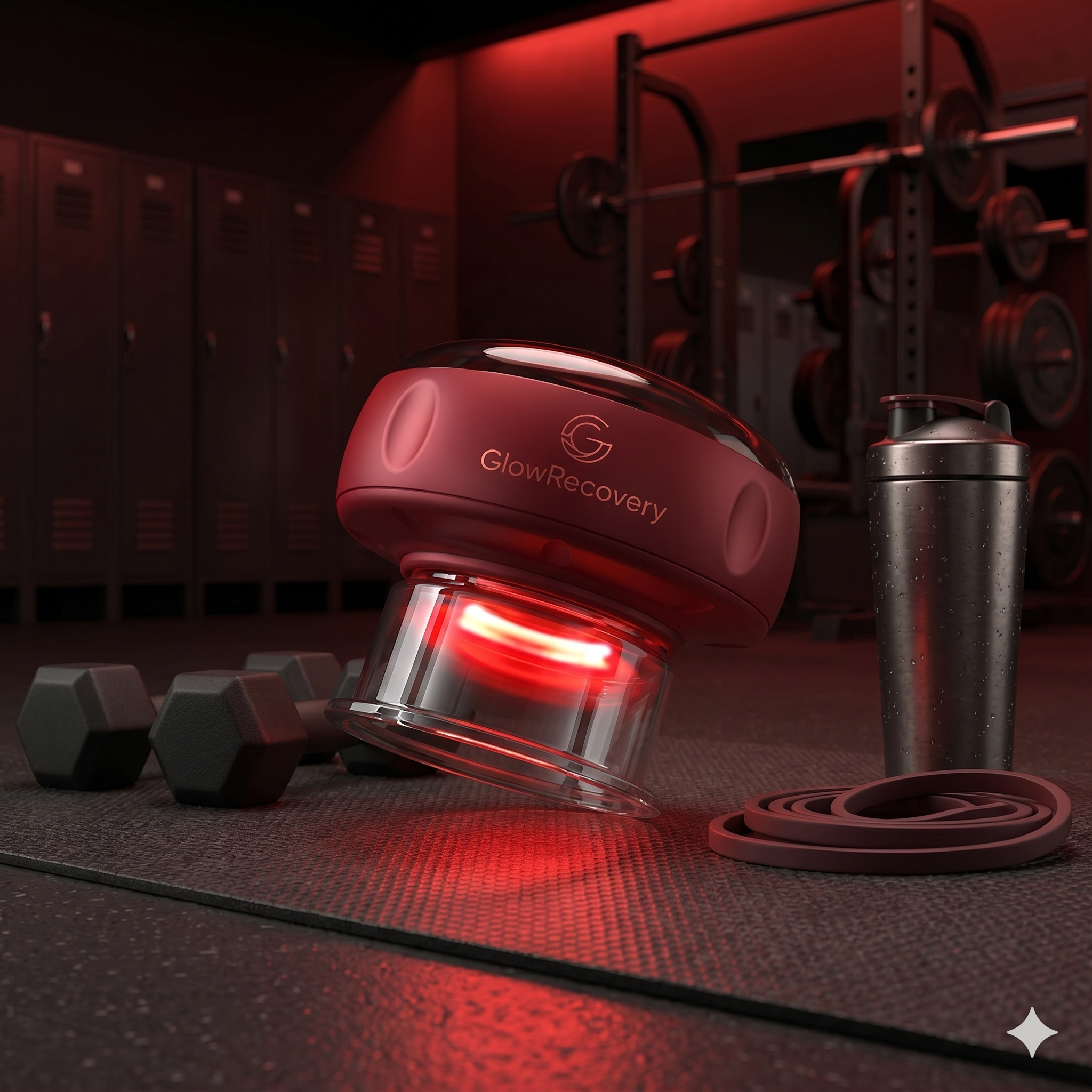 GlowRevive Red Light Recovery Massager | Deep Muscle Relief in 20 Minutes