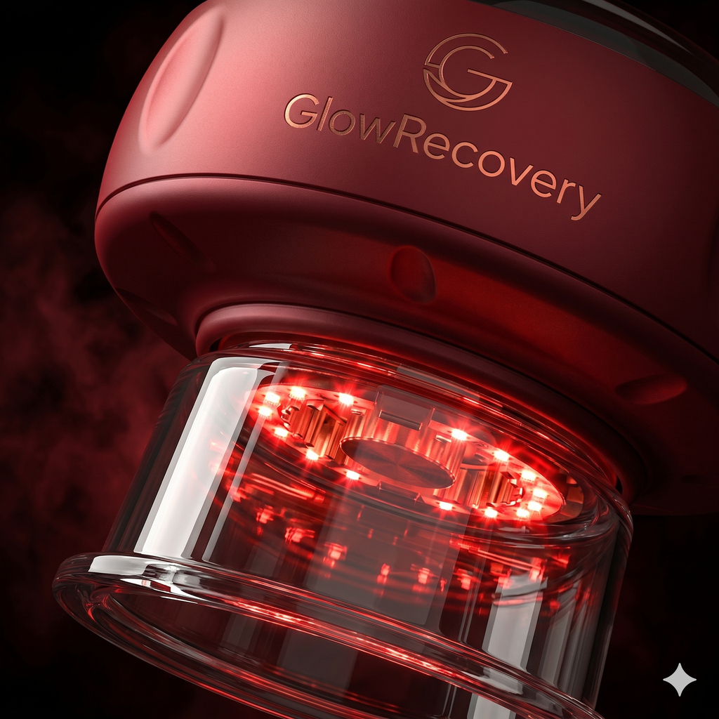 GlowRevive Red Light Recovery Massager | Deep Muscle Relief in 20 Minutes